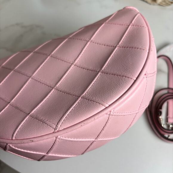 Tory Burch mini Fleming Soft Grain Crescent shoulder bag - Picture 8 of 16